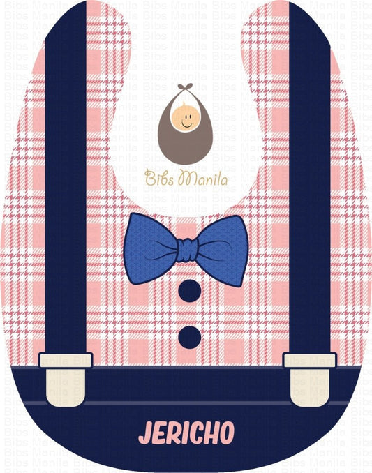 Plaid Suspenders Bibs